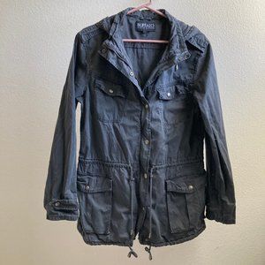 NWOT Buffalo David Bitton Hooded Utility Jacket